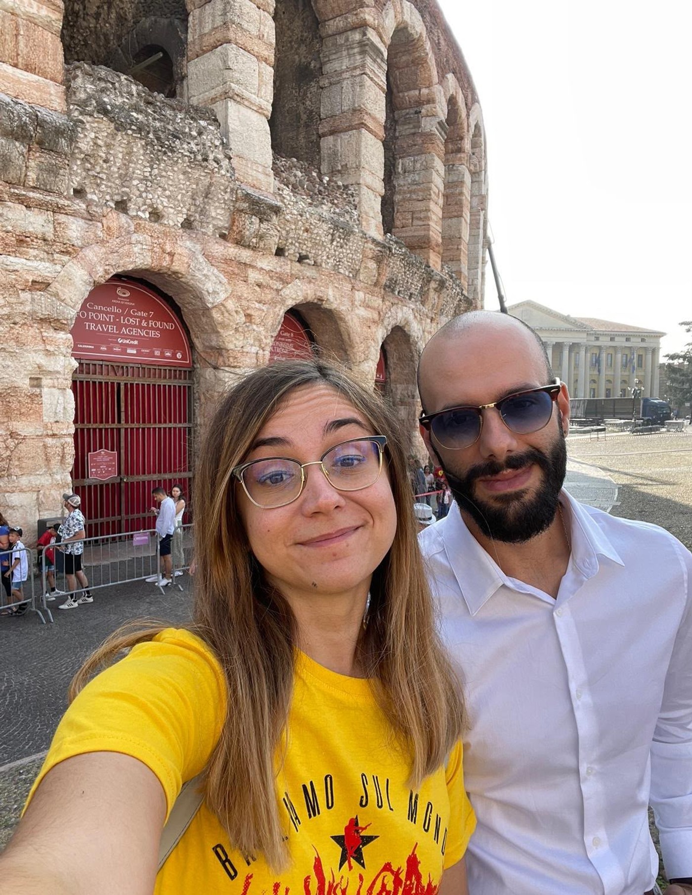 Miriana e Francesco a Verona